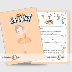 Thiệp sinh nhật Nguyễn Hiếu thiết kế